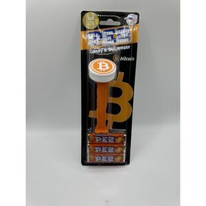 PEZ Candy & Dispenser BITCOIN Limited Edition Only 30,000 Made